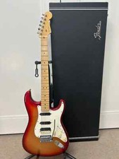 Fender American Deluxe Stratocaster HSS with Maple Fretboard 2012 - Sunset Metal